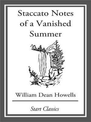 cover image of Staccato Notes of a Vanished Summer